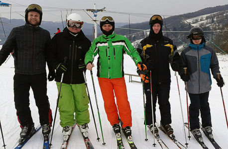 Bárzjací na lyžovačce